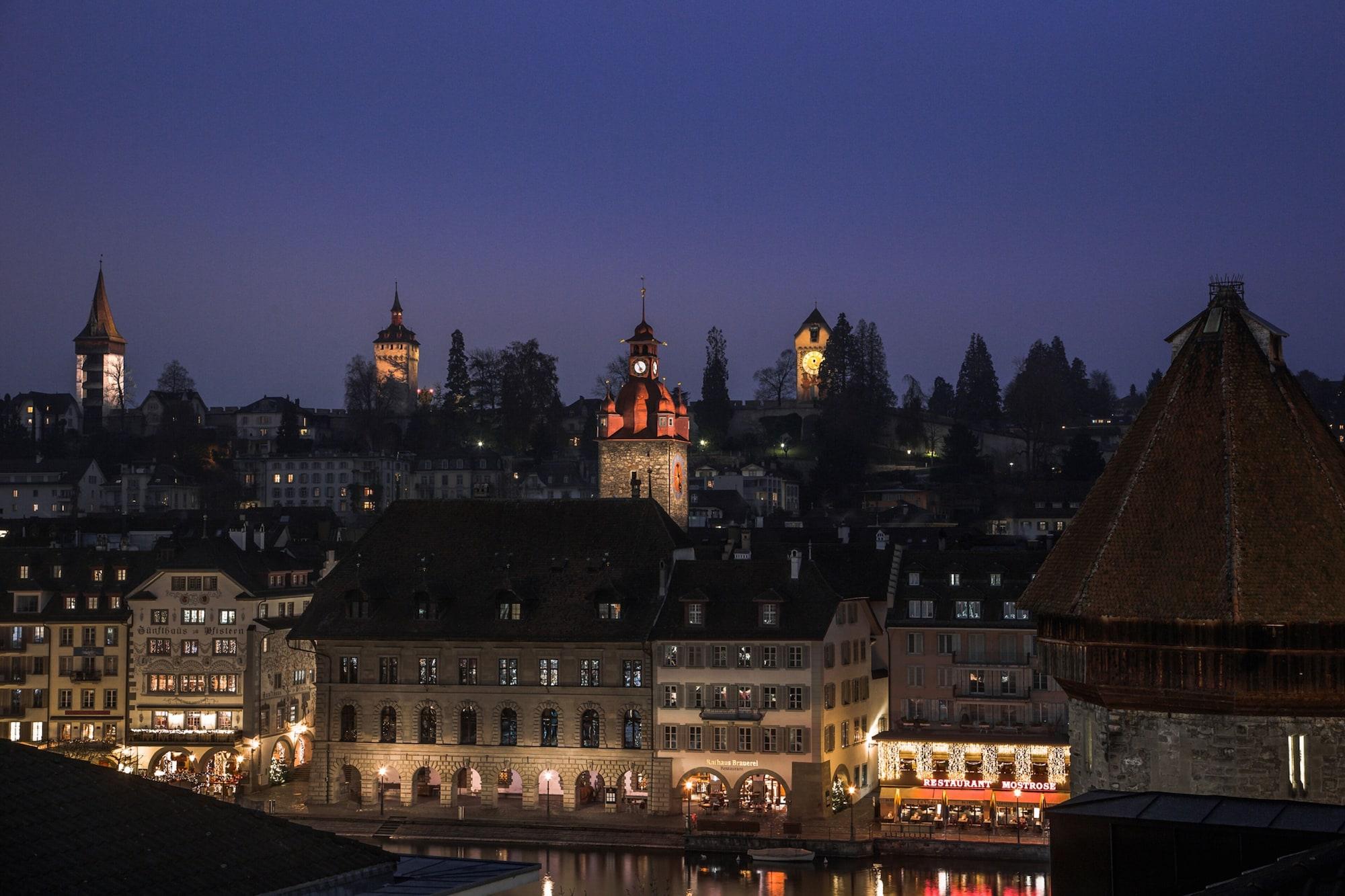 อเมรอน ลูเซิร์น โฮเต็ล ฟลอรา Hotel Lucerne ภายนอก รูปภาพ